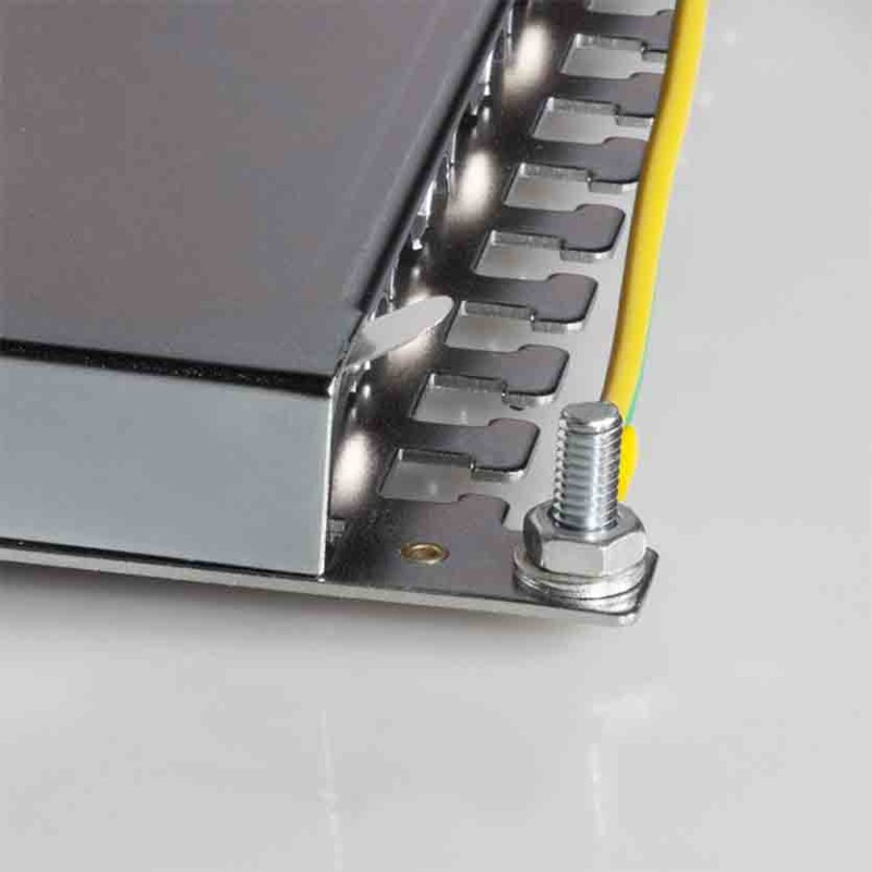 Buy NP0048 CAT.6 PATCH PANEL 24 PORTS SHIELDED, 19 INCH RACK MOUNT, BLACK, PRIMELINE, LOGILINK in Cyprus, Nicosia, Limassol, Lar