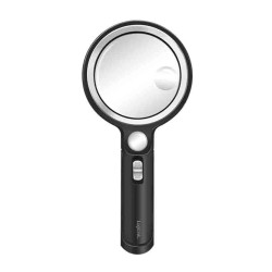 WZ0075 MAGNIFYING GLASS WITH LIGHT, 5x, 13x and 20x MAGNIFICATION, BLACK LOGILINK — Buy in Cyprus with Fast Delivery
