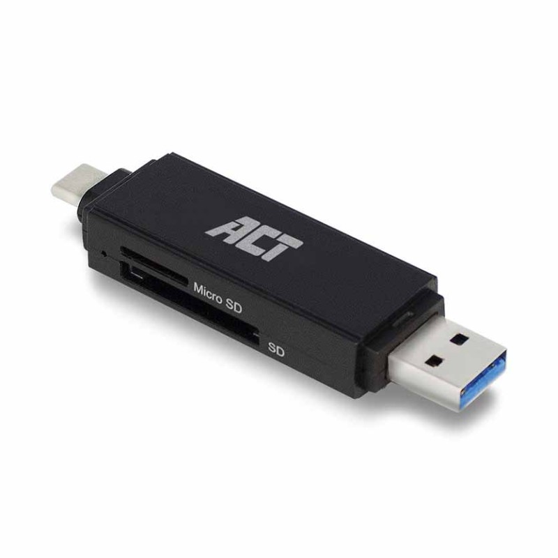 Buy AC6375 USB-C USB-A 3.0 CARD READER ACT in Cyprus, Nicosia, Limassol, Larnaka, Pafos