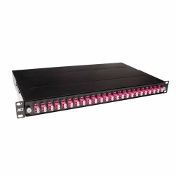 Buy FA2040 24PORTS FIBER PATCH PANEL DUPLEX LC MULTIMODE OM4, ACT in Cyprus, Nicosia, Limassol, Larnaka, Pafos