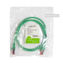 Buy CQ2025S 0.5m Cat6 GREEN SFTP PATCH CABLE PRIMELINE LOGILINK in Cyprus, Nicosia, Limassol, Larnaka, Pafos