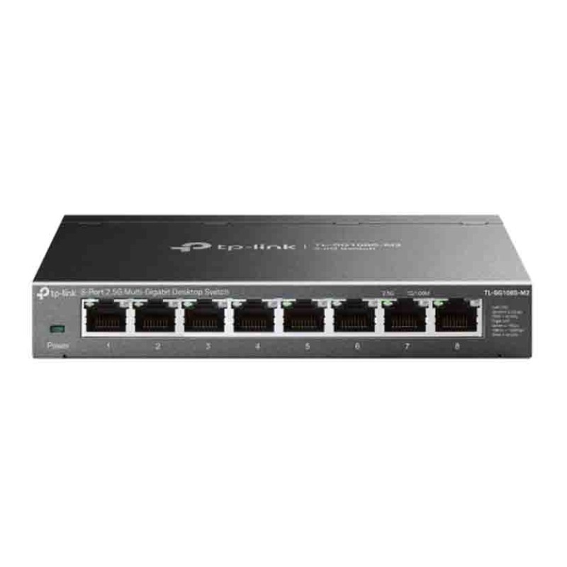 Buy TL-SG108S-M2 8port 2.5 G MULTI-GIGABIT ETHERNET DESKTOP SWITCH TP-LINK in Cyprus, Nicosia, Limassol, Larnaka, Pafos
