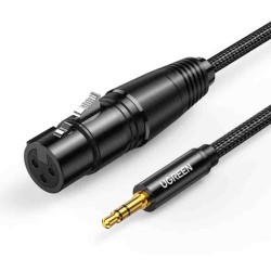 Buy 20244 2m AUDIO EXT XLR to 3.5mm JACK F M UGREEN in Cyprus, Nicosia, Limassol, Larnaka, Pafos
