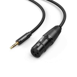 Buy 20244 2m AUDIO EXT XLR to 3.5mm JACK F M UGREEN in Cyprus, Nicosia, Limassol, Larnaka, Pafos
