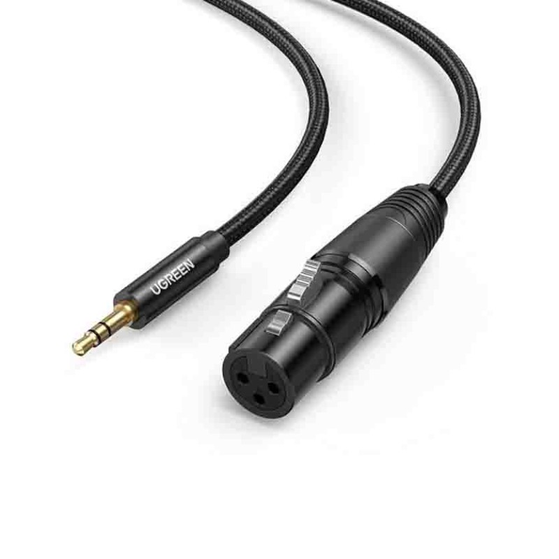 Buy 20244 2m AUDIO EXT XLR to 3.5mm JACK F M UGREEN in Cyprus, Nicosia, Limassol, Larnaka, Pafos