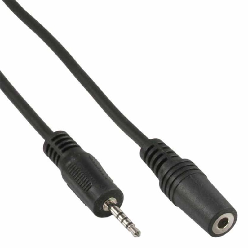 Buy 99308B AUDIO 4pin 2.5mm M to 4pin 3.5mm F CABLE INLINE in Cyprus, Nicosia, Limassol, Larnaka, Pafos
