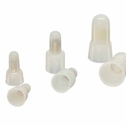 Buy 44001N CABLE CLAMB SET TRANSPARENT NYLON 100PCS INLINE in Cyprus, Nicosia, Limassol, Larnaka, Pafos