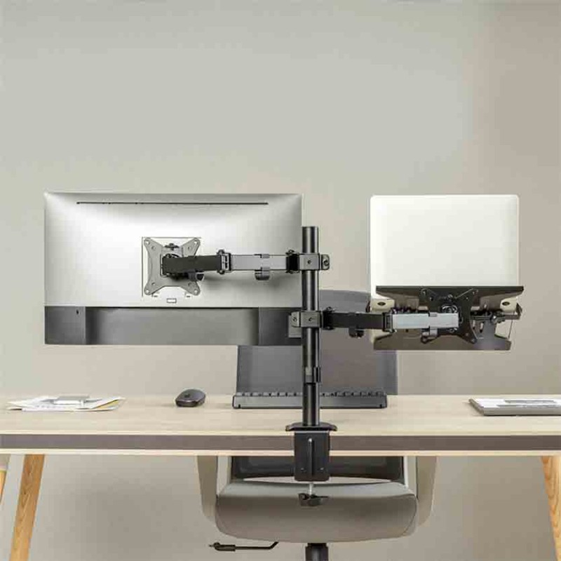 Buy BP0175 DUAL MONITOR MOUNT, 17-32” MONITORS, 10-15.6” NOTEBOOKS TABLETS, LOGILINK in Cyprus, Nicosia, Limassol, Larnaka, Pafo