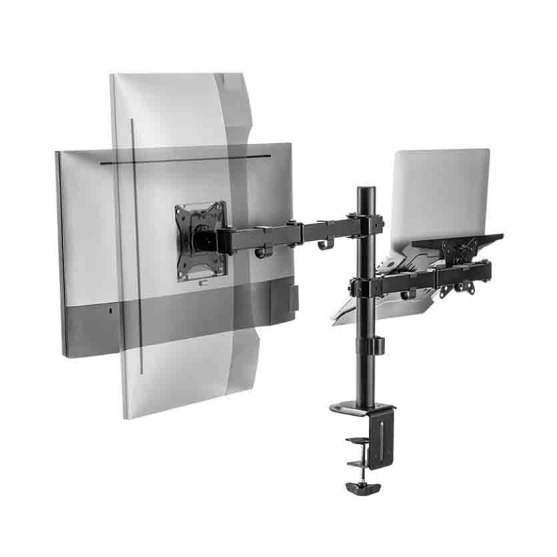 Buy BP0175 DUAL MONITOR MOUNT, 17-32” MONITORS, 10-15.6” NOTEBOOKS TABLETS, LOGILINK in Cyprus, Nicosia, Limassol, Larnaka, Pafo