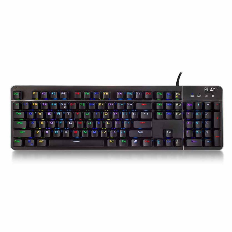 Buy PL3350 KEYBOARD RGB ILLUMINATED MECHANICAL GAMING USB QWERTY LAYOUIT, EWENT in Cyprus, Nicosia, Limassol, Larnaka, Pafos