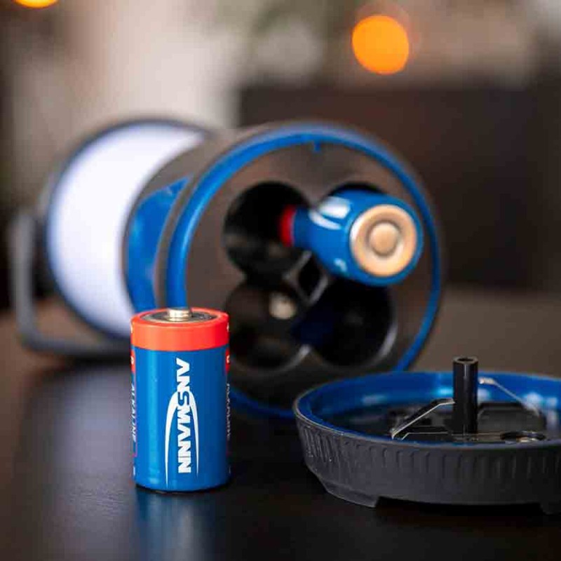 01051C ALKALINE BATTERIES, MONO (D), 4Pcs PACK RED ANSMANN — Buy in Cyprus with Fast Delivery