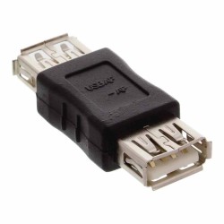 Buy 33300 ADAPTOR USB A-Female to A-Female INLINE in Cyprus, Nicosia, Limassol, Larnaka, Pafos