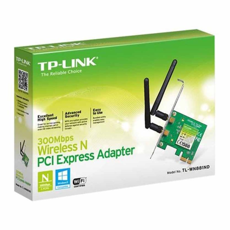 Buy WN881ND NETWORK ADAPTER PCIe2.0 TP-LINK in Cyprus, Nicosia, Limassol, Larnaka, Pafos