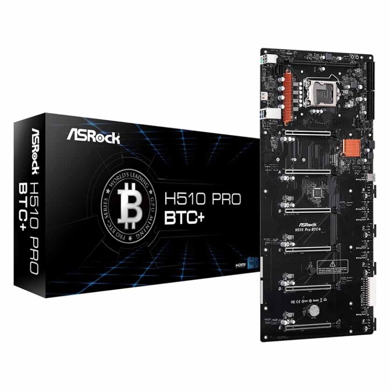 Buy H510 PRO BTC+ MOTHERBOARD INTEL 1200 ASROCK in Cyprus, Nicosia, Limassol, Larnaka, Pafos