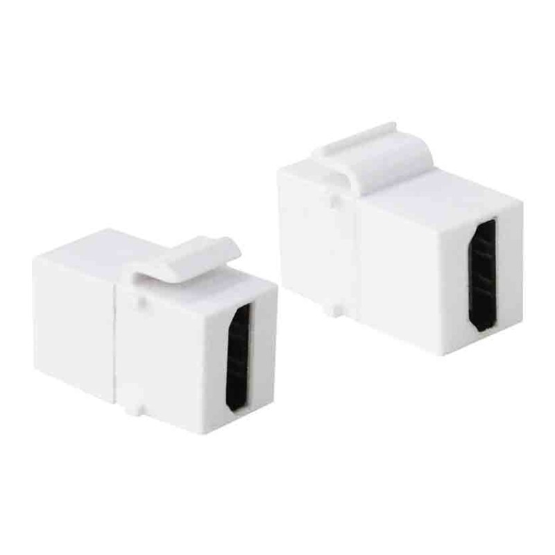 Buy NK0014 HDMI KEYSTONE COUPLER A F TO HDMI A F WHITE, LOGILINK in Cyprus, Nicosia, Limassol, Larnaka, Pafos