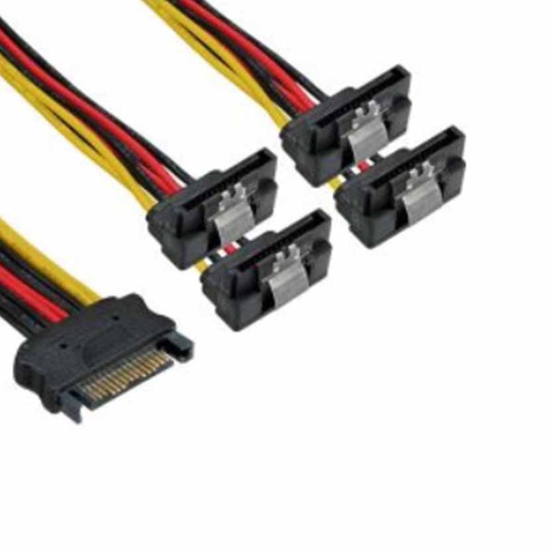 Buy 29683V SATA POWER Y CBL SOCKET TO 4xSATA INLINE in Cyprus, Nicosia, Limassol, Larnaka, Pafos