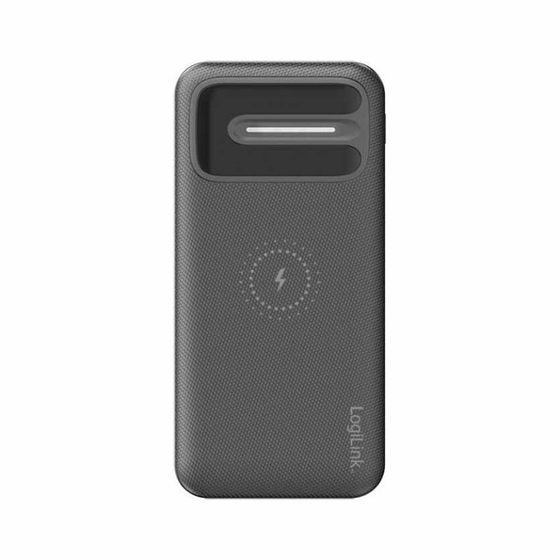 Buy PA0305 POWERBANK 8000mAh WIRELESS CHARGING, +2x USB-A BLACK, LOGILINK in Cyprus, Nicosia, Limassol, Larnaka, Pafos