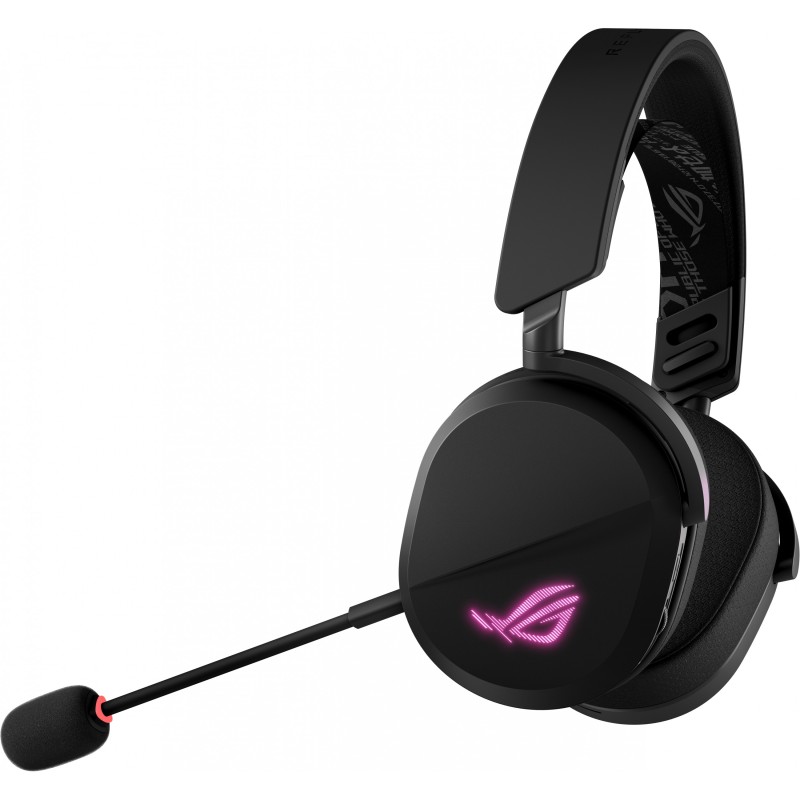 ASUS ROG Pelta - Gaming Headset - Black, Dual-Wireless (2.4GHz+Bluetooth), USB-C, Multicolor RGB