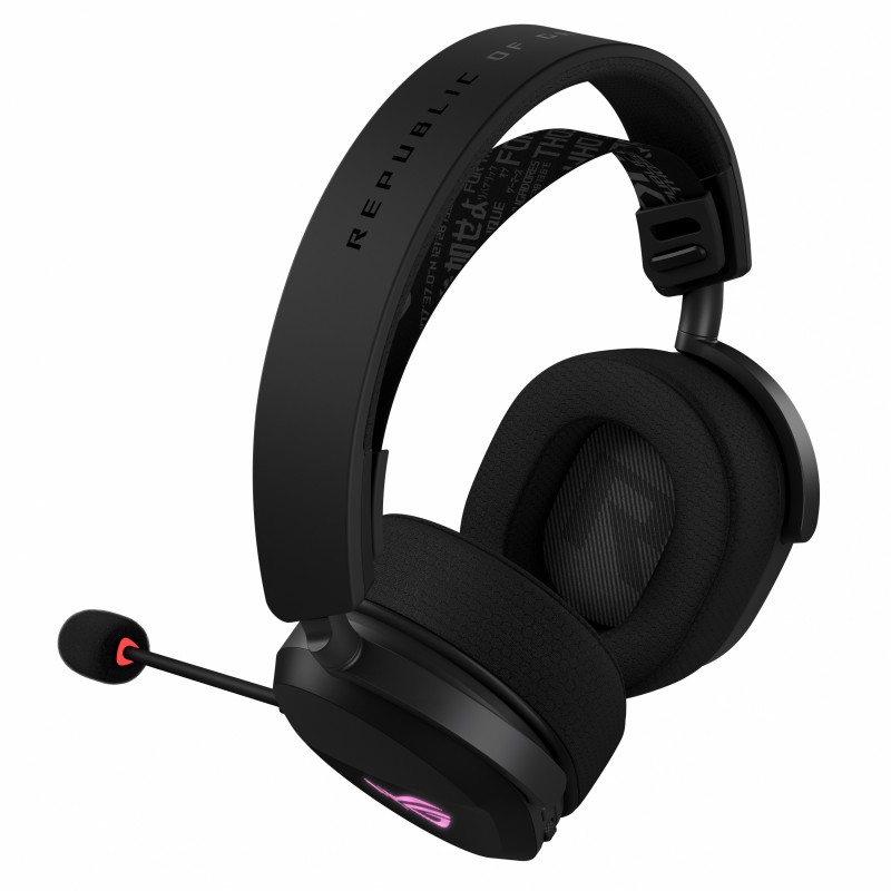 ASUS ROG Pelta - Gaming Headset - Black, Dual-Wireless (2.4GHz+Bluetooth), USB-C, Multicolor RGB
