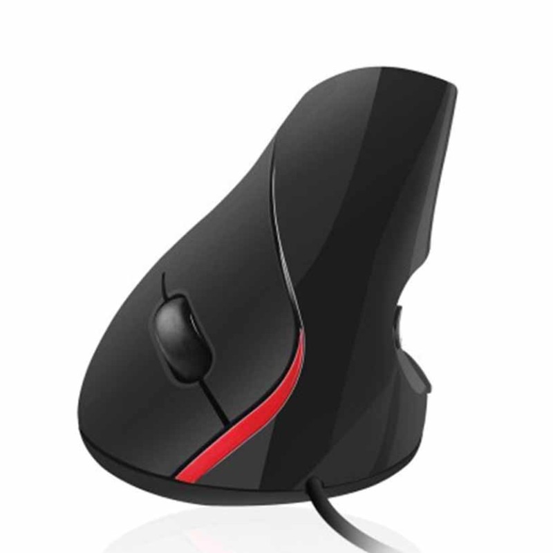 EW3156 ERGONOMIC VERTICAL MOUSE WIRED, 1000DPI BLACK EWENT — Buy in Cyprus with Fast Delivery