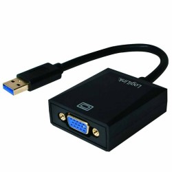 UA0231 USB3.0 TO VGA ADAPTER BLACK LOGILINK — Buy in Cyprus with Fast Delivery