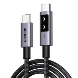 Buy 35501 1m USB-C USB-C CHARGING & DATA CABLE 100W BLACK UGREEN in Cyprus, Nicosia, Limassol, Larnaka, Pafos