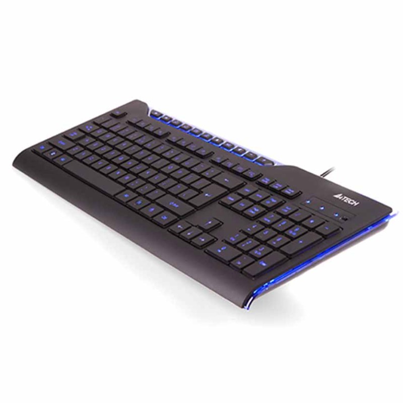 Buy KD-800L X-SLIM LED USB KEYBOARD BLACKLIGHT A4TECH in Cyprus, Nicosia, Limassol, Larnaka, Pafos
