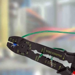 Buy WZ0078 CRIMPING PLIERS FOR INSULATED TERMINALS, WITH CRIMP ASSORTMENT, LOGILINK in Cyprus, Nicosia, Limassol, Larnaka, Pafos