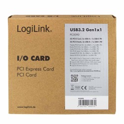 PC0090 PCI EXPRESS CARD USB3.2 GEN1x1 USB-C LOGILINK — Buy in Cyprus with Fast Delivery