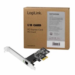 PC0087 GIGABIT 2.5 PCI EXPRESS ETHERNET CARD LOGILINK — Buy in Cyprus with Fast Delivery