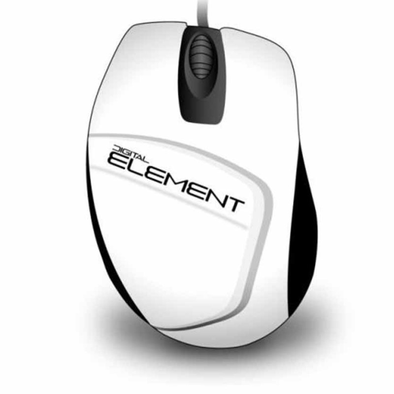 Buy MS-30W USB MOUSE ELEMENT WHITE in Cyprus, Nicosia, Limassol, Larnaka, Pafos