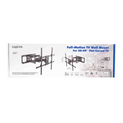Buy BP0151 TV WALL MOUNT, 50-90”, TILT, SWIVEL, 75kg. MAX. LOGILINK in Cyprus, Nicosia, Limassol, Larnaka, Pafos