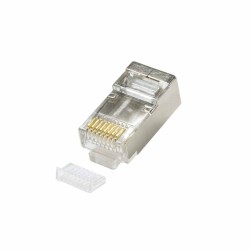 Buy MP0004 MODULAR PLUG RJ45 CAT5 SHIELD 100P LOGILINK in Cyprus, Nicosia, Limassol, Larnaka, Pafos