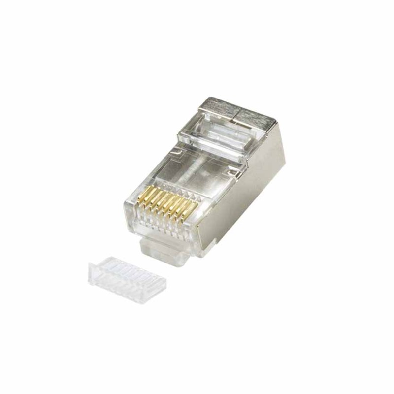 Buy MP0004 MODULAR PLUG RJ45 CAT5 SHIELD 100P LOGILINK in Cyprus, Nicosia, Limassol, Larnaka, Pafos