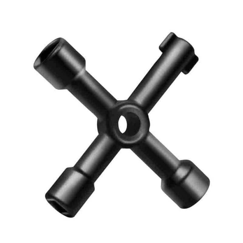 Buy WZ0072 UNIVERSAL CROSS KEY WRENCH,TO CONTROL CABINETS AND SHUT-OFF SYSTEMS BLACK LOGILINK in Cyprus, Nicosia, Limassol, Larn