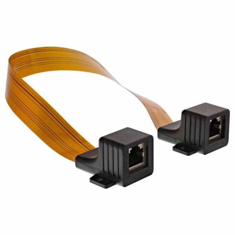 Buy 69991I SLIM RJ45 CABLE FOR WINDOWS DOOR USAGE, 2x RJ45 F F UNSHIELDED 0.3m INLINE in Cyprus, Nicosia, Limassol, Larnaka, Paf