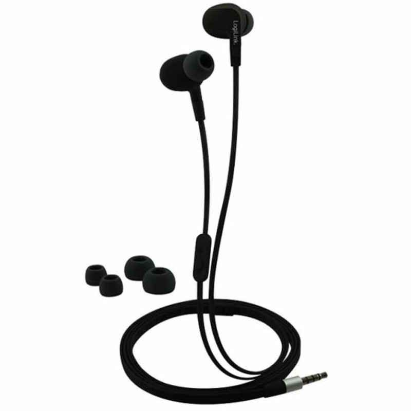 Buy HS0042 STEREO IN-EAR HEADSET, WARER RESISTANT (IPX6), BLACK LOGILINK in Cyprus, Nicosia, Limassol, Larnaka, Pafos