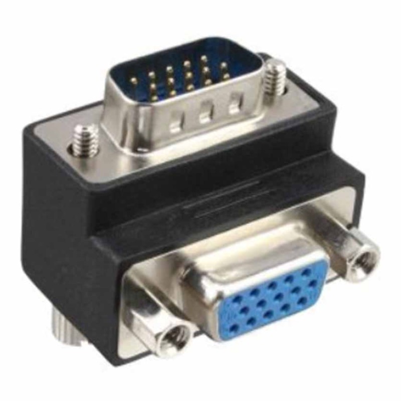 Buy 37248I VGA ADAPTOR 90ANGLED 15pin M F INLINE in Cyprus, Nicosia, Limassol, Larnaka, Pafos