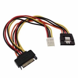 Buy 29691 SATA POWER ADAPTER F M + FLOPPY POWER CONNECTOR INLINE in Cyprus, Nicosia, Limassol, Larnaka, Pafos