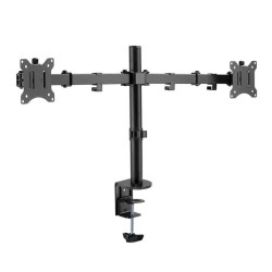 Buy BP0098 DUAL MONITOR DESK MOUNT, 17-32', MAX.8KG PER ARM LOGILINK in Cyprus, Nicosia, Limassol, Larnaka, Pafos