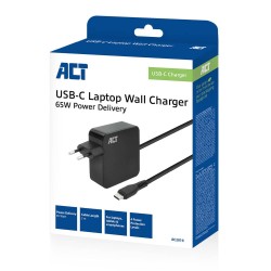 Buy AC2010 USB-C LAPTOP WALL CHARGER 65W W POWER DELIVERY PROFILES ACT in Cyprus, Nicosia, Limassol, Larnaka, Pafos
