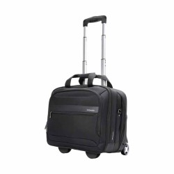 Buy PERSONA-TR.BLACK 16' TROLLEY LAPTOP BAG VERSATILE W MULTIPLE STORAGE PROMATE in Cyprus, Nicosia, Limassol, Larnaka, Pafos