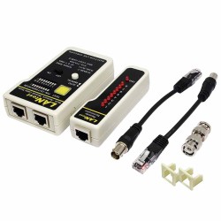 Buy WZ0015 TESTER FOR RJ45, RJ11 and BNC CABLES, WITH REMOTE UNIT LOGILINK in Cyprus, Nicosia, Limassol, Larnaka, Pafos
