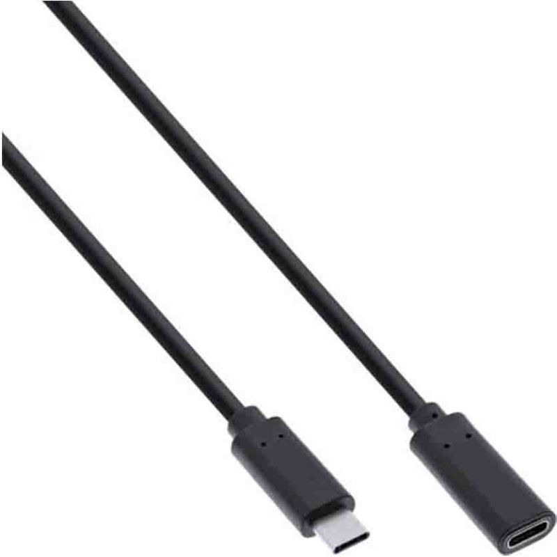 Buy 35772 2m USB-C M F BLACK USB3.2 EXTENTION CABLE INLINE in Cyprus, Nicosia, Limassol, Larnaka, Pafos