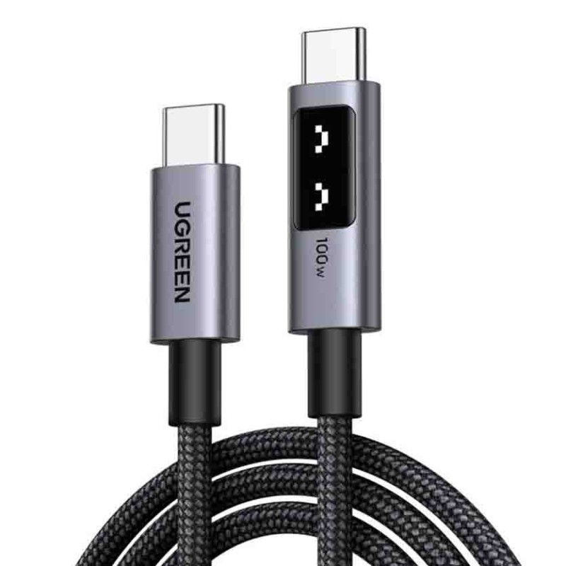 Buy 35513 3m USB-C USB-C CHARGING & DATA CABLE 100W BLACK UGREEN in Cyprus, Nicosia, Limassol, Larnaka, Pafos