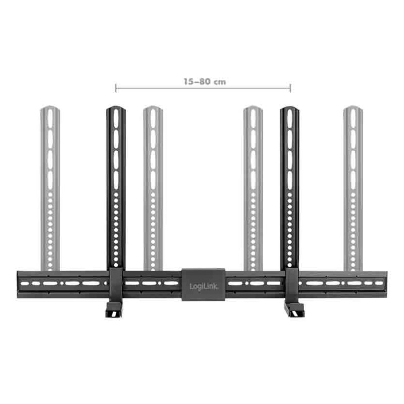 Buy BP0205 UNIVERSAL SOUNDBAR MOUNT 86-155mm DEPTH, BLACK LOGILINK in Cyprus, Nicosia, Limassol, Larnaka, Pafos