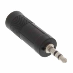 Buy 99303 AUDIO ADAPTER-3.5mm M TO 6.3mm F INLINE in Cyprus, Nicosia, Limassol, Larnaka, Pafos