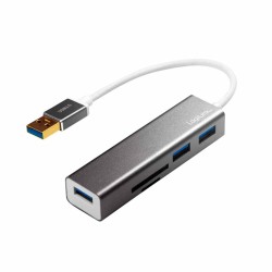 Buy UA0306 HUB USB3.0 3-PORT WITH CARD READER, LOGILINK in Cyprus, Nicosia, Limassol, Larnaka, Pafos