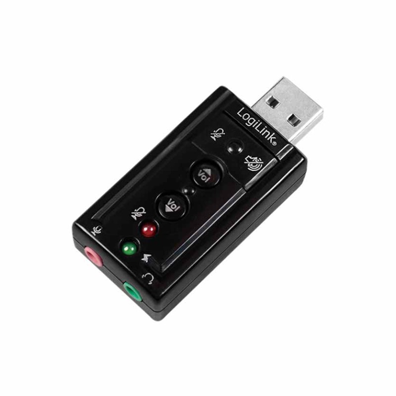 Buy UA0078 SOUNDCARD USB 7.1 LOGILINK in Cyprus, Nicosia, Limassol, Larnaka, Pafos