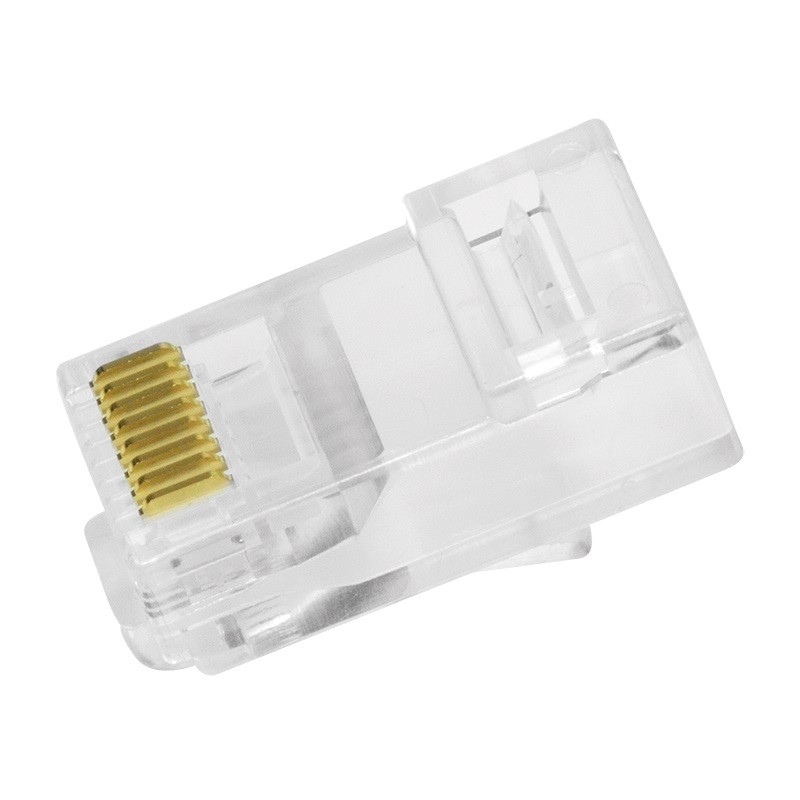 Buy MP0027 MODULAR PLUG CONN CAT6 RJ45 50pcs OPEN FRONT LOGILINK in Cyprus, Nicosia, Limassol, Larnaka, Pafos